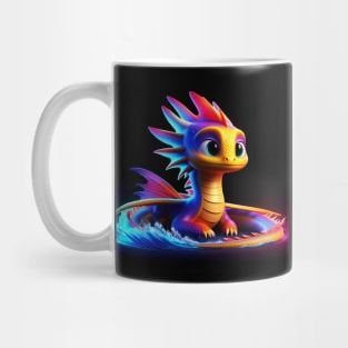 Rufie the Dragon - Swimming #43 Mug